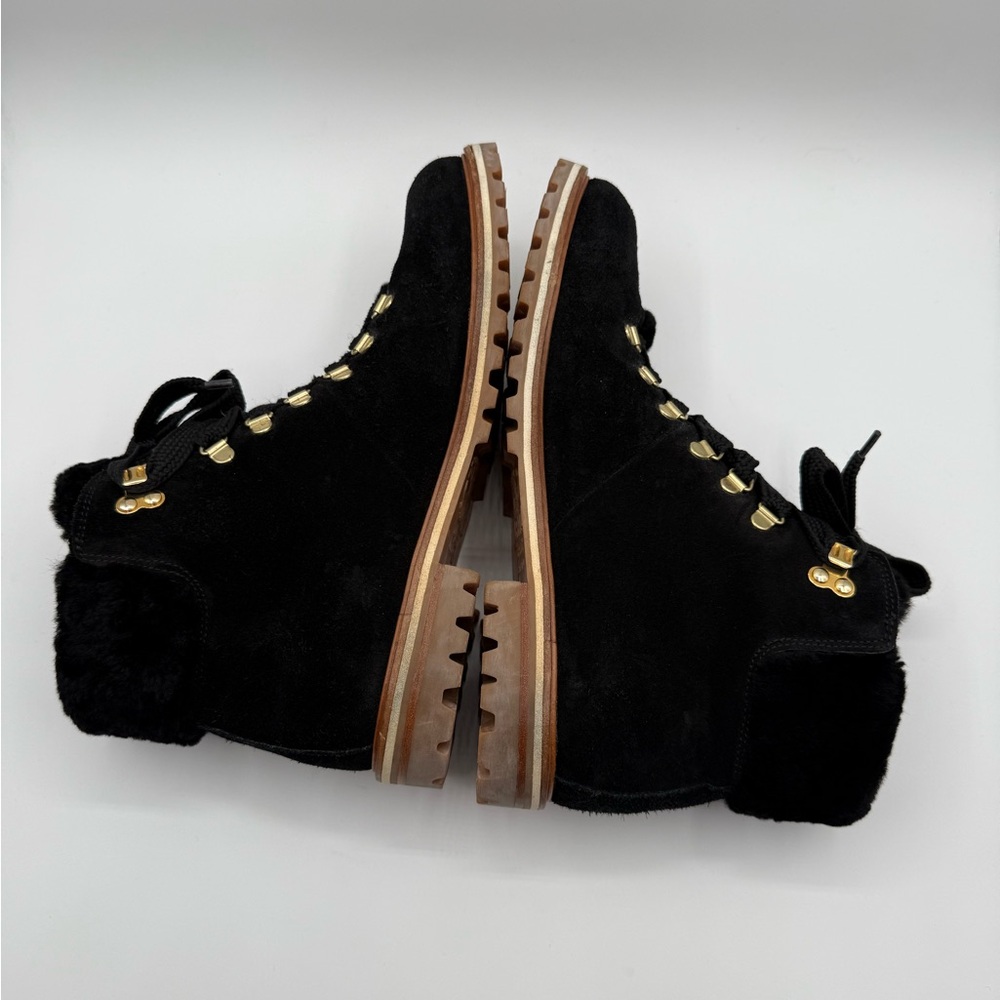 Eliana For Harris Black Women's Sports Suede Lace-Up Ankle Boots Size 11 - Picture 11 of 16
